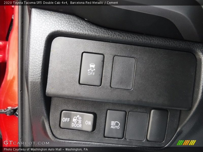 Barcelona Red Metallic / Cement 2020 Toyota Tacoma SR5 Double Cab 4x4