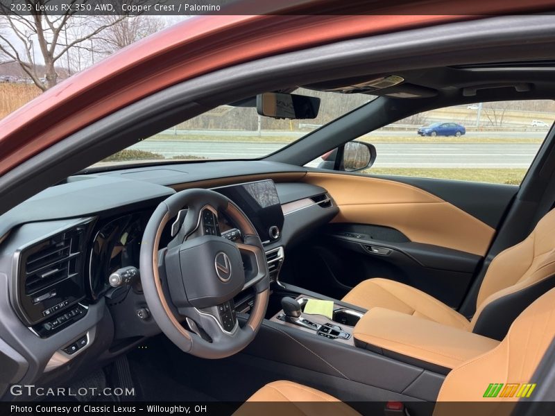  2023 RX 350 AWD Palomino Interior