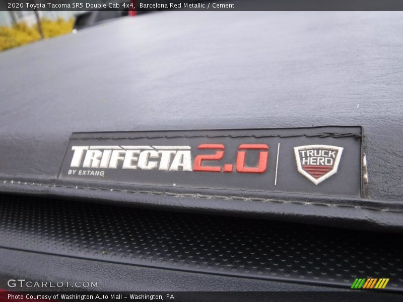 Barcelona Red Metallic / Cement 2020 Toyota Tacoma SR5 Double Cab 4x4