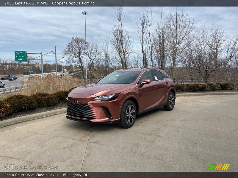 Front 3/4 View of 2023 RX 350 AWD