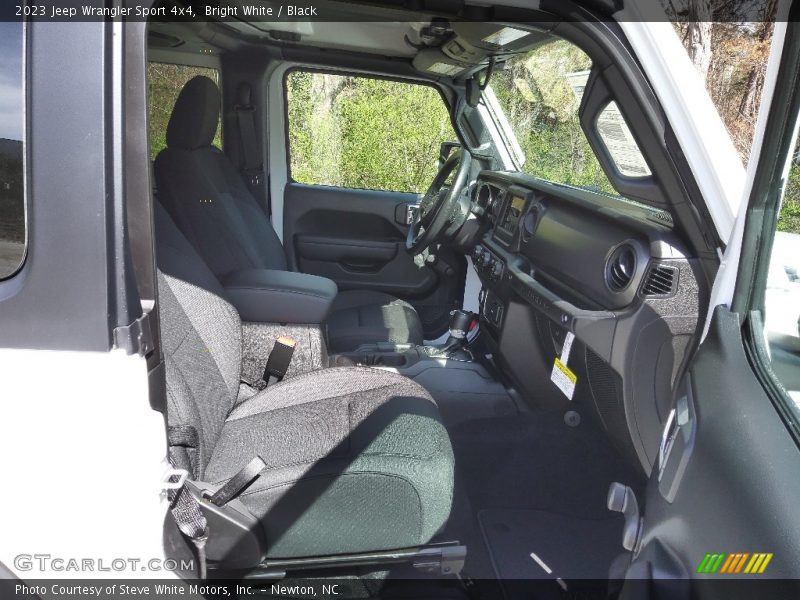 Front Seat of 2023 Wrangler Sport 4x4