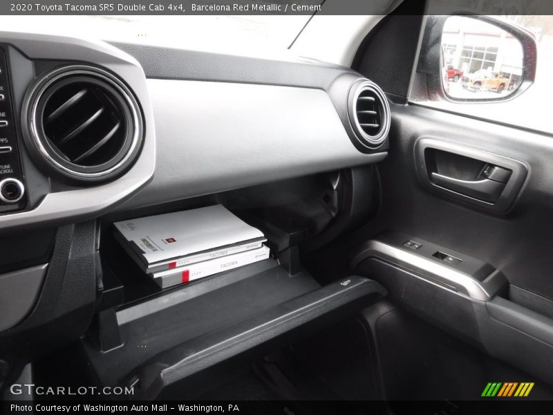 Barcelona Red Metallic / Cement 2020 Toyota Tacoma SR5 Double Cab 4x4