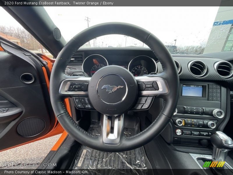  2020 Mustang EcoBoost Fastback Steering Wheel