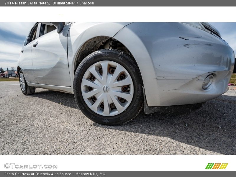 Brilliant Silver / Charcoal 2014 Nissan Versa Note S