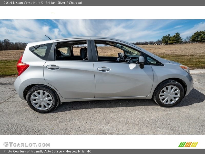Brilliant Silver / Charcoal 2014 Nissan Versa Note S