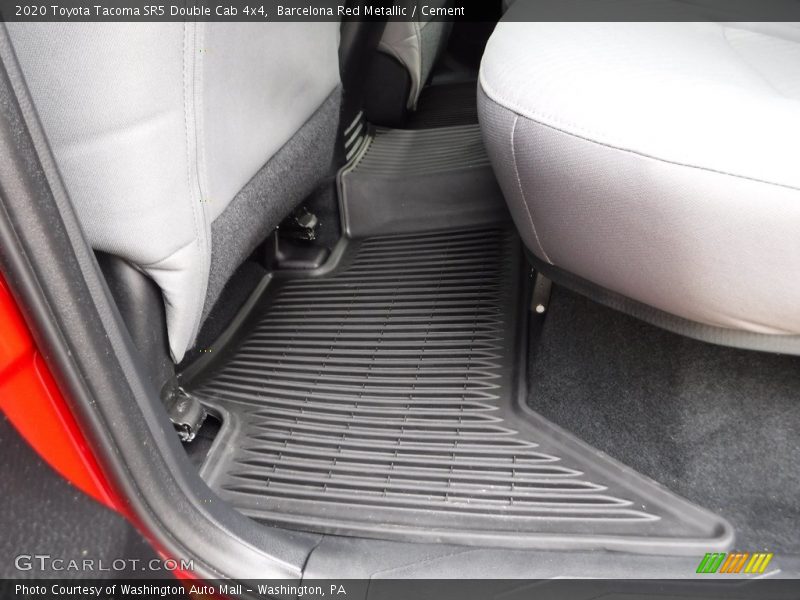Barcelona Red Metallic / Cement 2020 Toyota Tacoma SR5 Double Cab 4x4