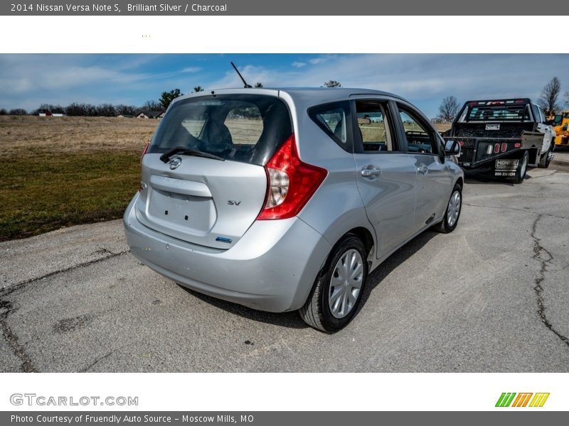 Brilliant Silver / Charcoal 2014 Nissan Versa Note S