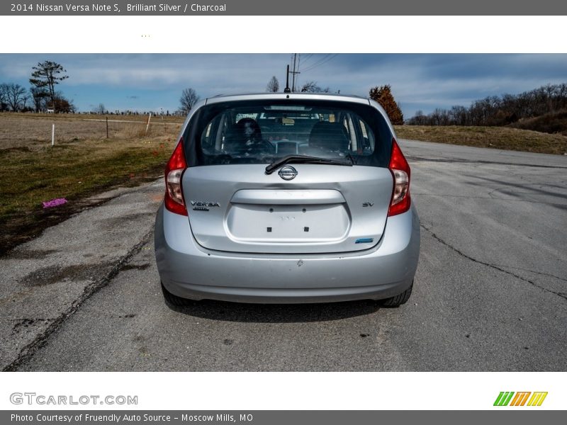 Brilliant Silver / Charcoal 2014 Nissan Versa Note S