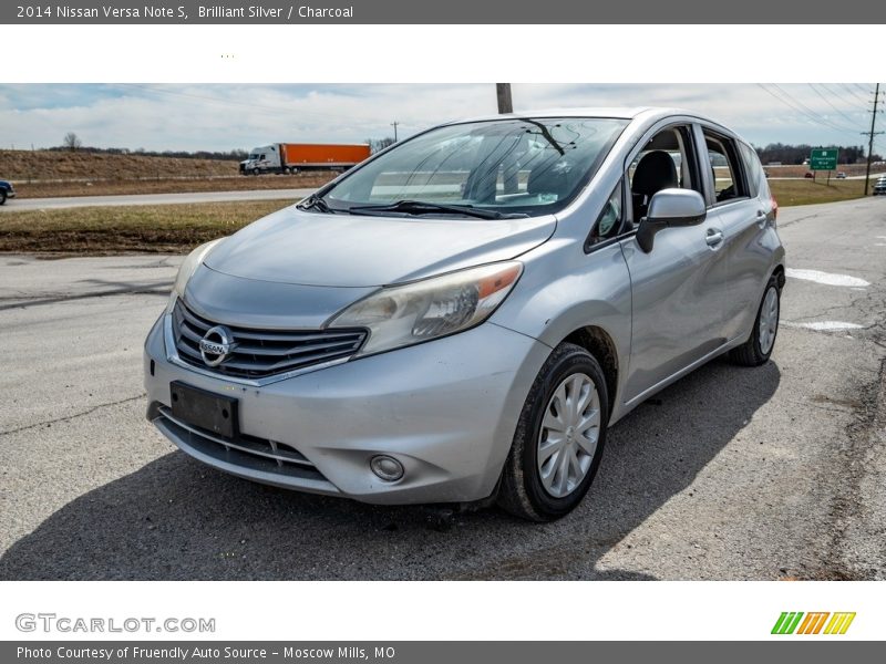 Brilliant Silver / Charcoal 2014 Nissan Versa Note S