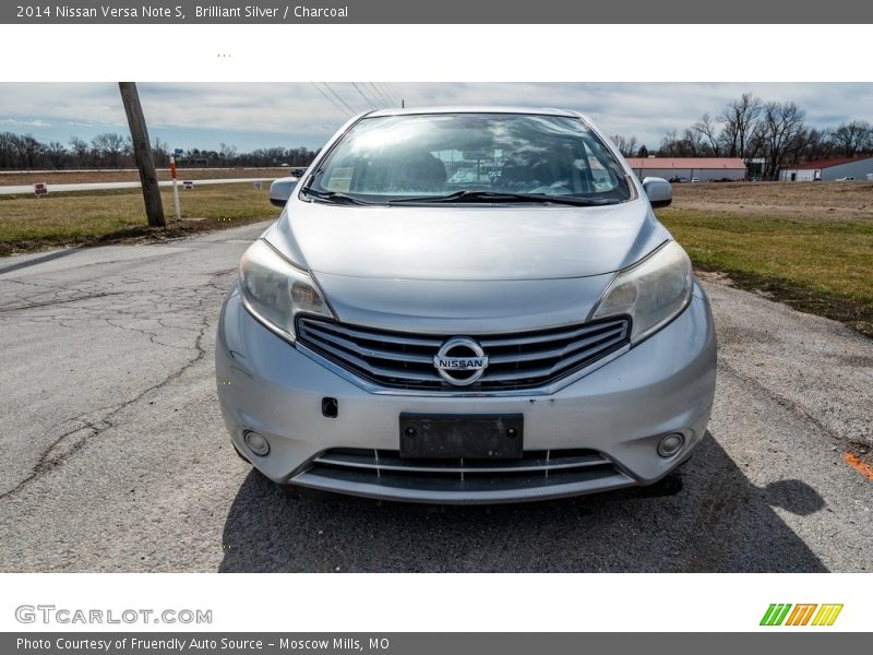 Brilliant Silver / Charcoal 2014 Nissan Versa Note S