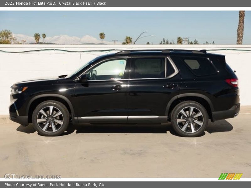  2023 Pilot Elite AWD Crystal Black Pearl