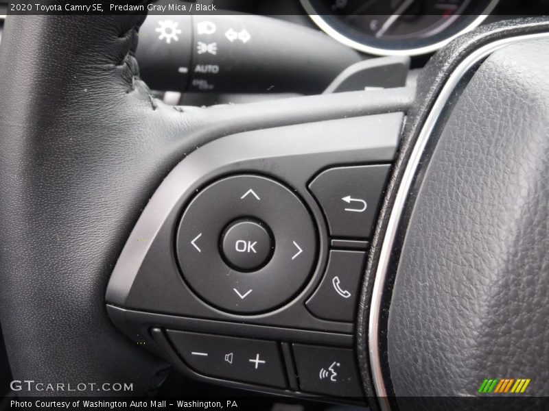 Predawn Gray Mica / Black 2020 Toyota Camry SE