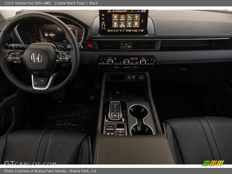 Dashboard of 2023 Pilot Elite AWD