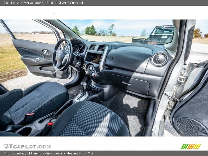 Brilliant Silver / Charcoal 2014 Nissan Versa Note S