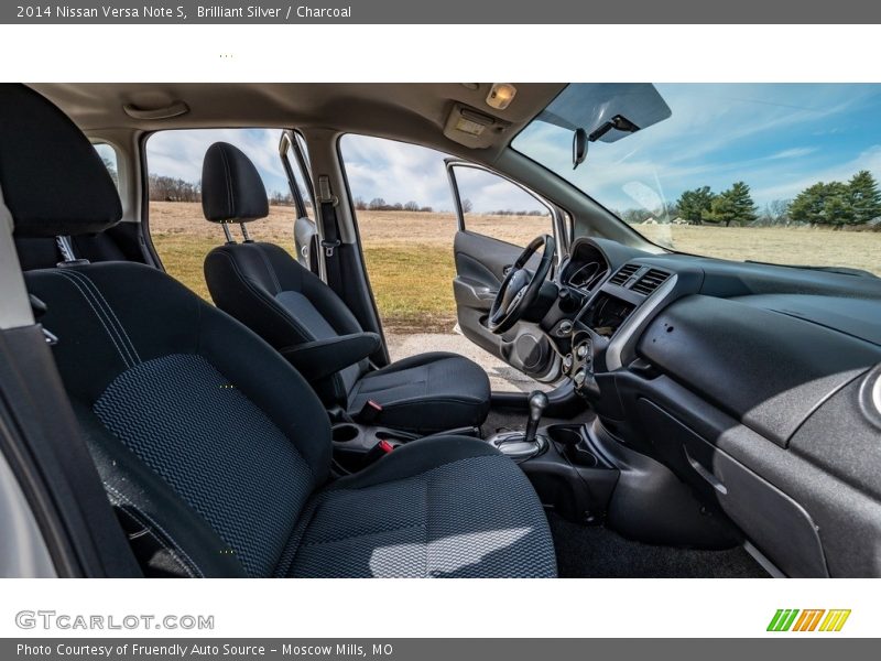 Brilliant Silver / Charcoal 2014 Nissan Versa Note S