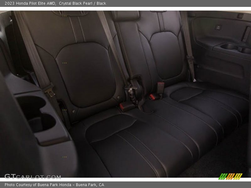 Crystal Black Pearl / Black 2023 Honda Pilot Elite AWD