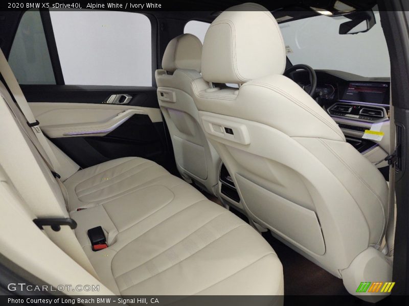 Alpine White / Ivory White 2020 BMW X5 sDrive40i