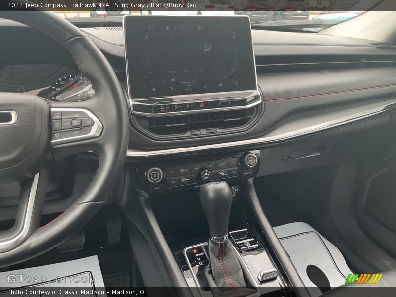 Sting Gray / Black/Ruby Red 2022 Jeep Compass Trailhawk 4x4