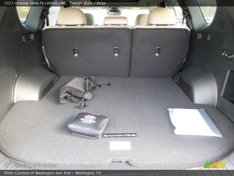 Twilight Black / Beige 2023 Hyundai Santa Fe Limited AWD
