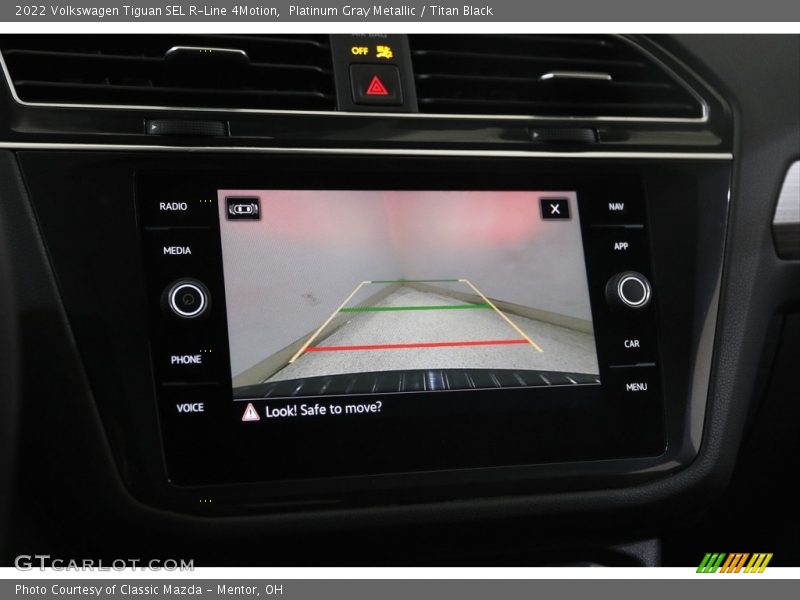 Platinum Gray Metallic / Titan Black 2022 Volkswagen Tiguan SEL R-Line 4Motion