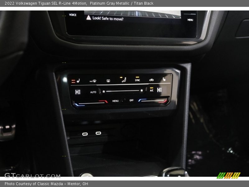 Platinum Gray Metallic / Titan Black 2022 Volkswagen Tiguan SEL R-Line 4Motion