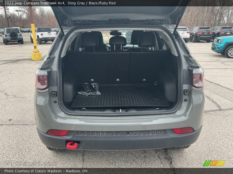Sting Gray / Black/Ruby Red 2022 Jeep Compass Trailhawk 4x4