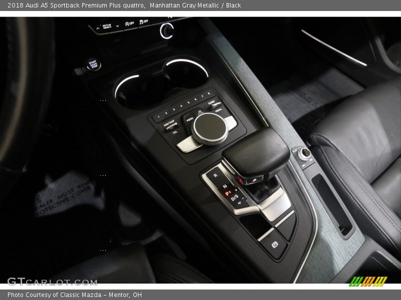 Manhattan Gray Metallic / Black 2018 Audi A5 Sportback Premium Plus quattro