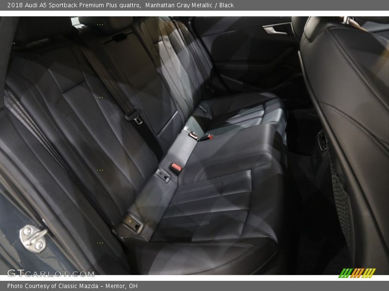Manhattan Gray Metallic / Black 2018 Audi A5 Sportback Premium Plus quattro