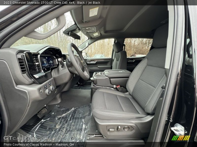 Black / Jet Black 2023 Chevrolet Silverado 1500 LT Crew Cab 4x4