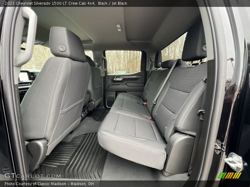 Black / Jet Black 2023 Chevrolet Silverado 1500 LT Crew Cab 4x4