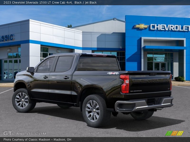 Black / Jet Black 2023 Chevrolet Silverado 1500 LT Crew Cab 4x4