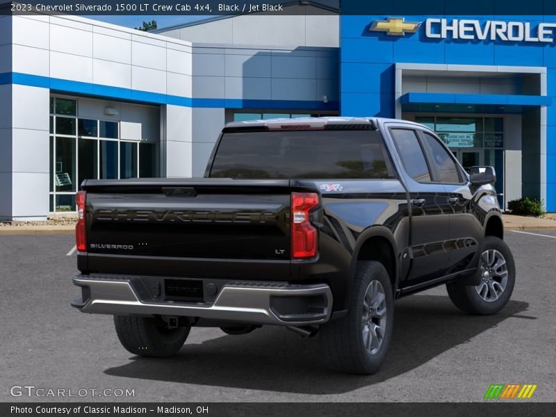 Black / Jet Black 2023 Chevrolet Silverado 1500 LT Crew Cab 4x4