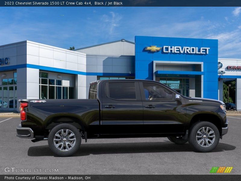 Black / Jet Black 2023 Chevrolet Silverado 1500 LT Crew Cab 4x4