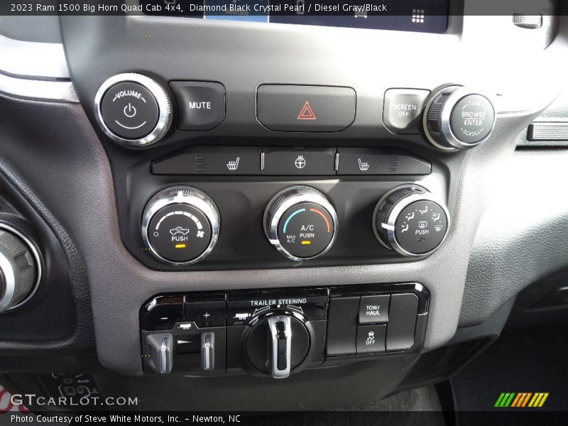 Controls of 2023 1500 Big Horn Quad Cab 4x4