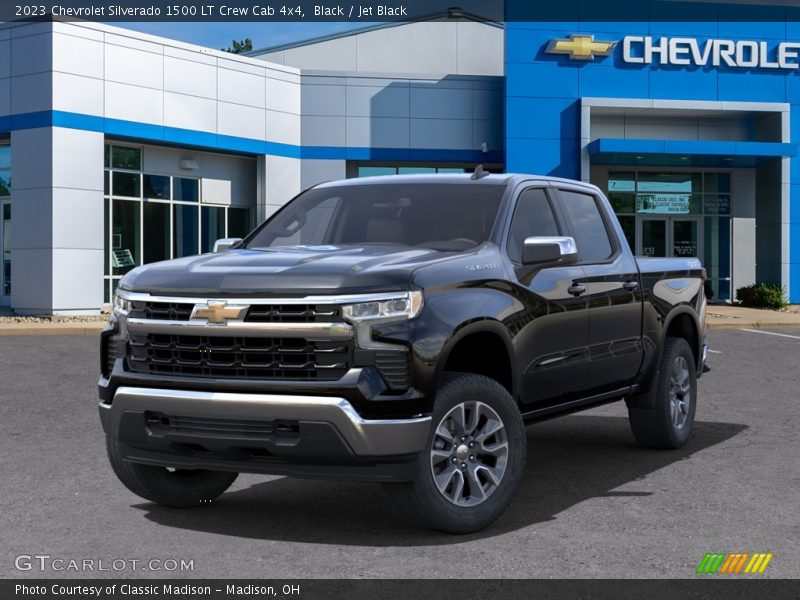Black / Jet Black 2023 Chevrolet Silverado 1500 LT Crew Cab 4x4