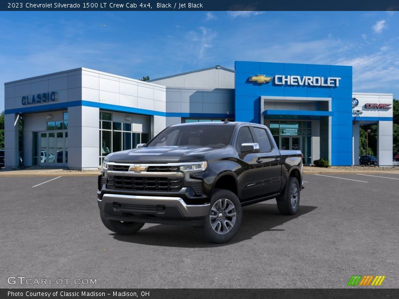 Black / Jet Black 2023 Chevrolet Silverado 1500 LT Crew Cab 4x4
