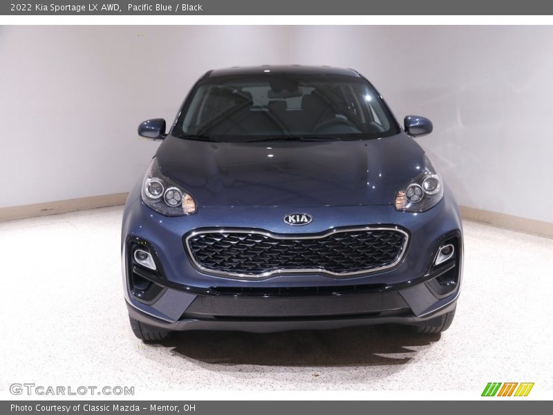 Pacific Blue / Black 2022 Kia Sportage LX AWD