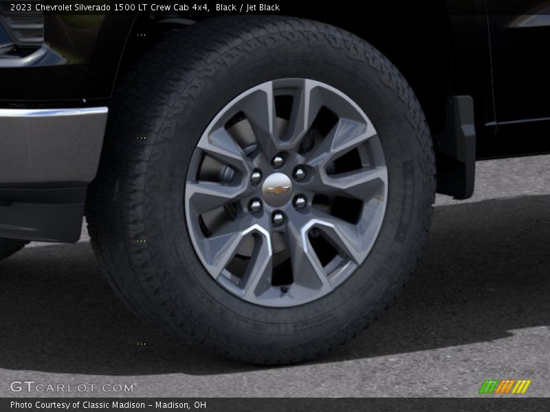 Black / Jet Black 2023 Chevrolet Silverado 1500 LT Crew Cab 4x4