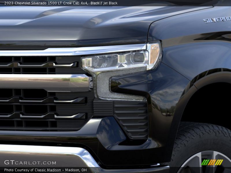 Black / Jet Black 2023 Chevrolet Silverado 1500 LT Crew Cab 4x4