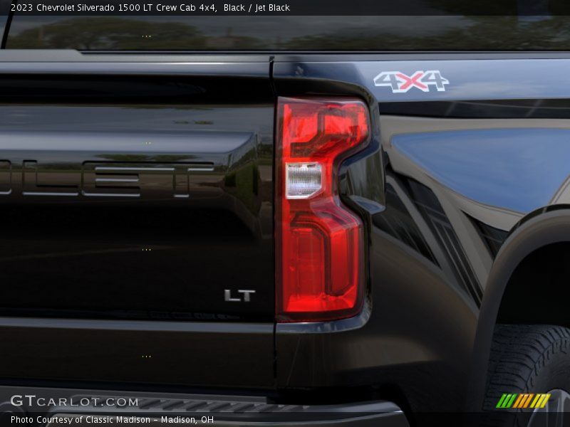 Black / Jet Black 2023 Chevrolet Silverado 1500 LT Crew Cab 4x4