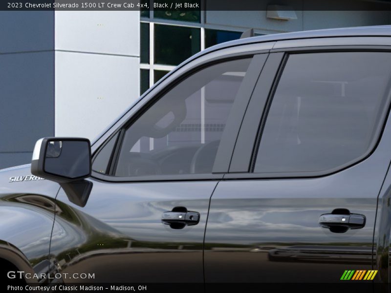 Black / Jet Black 2023 Chevrolet Silverado 1500 LT Crew Cab 4x4