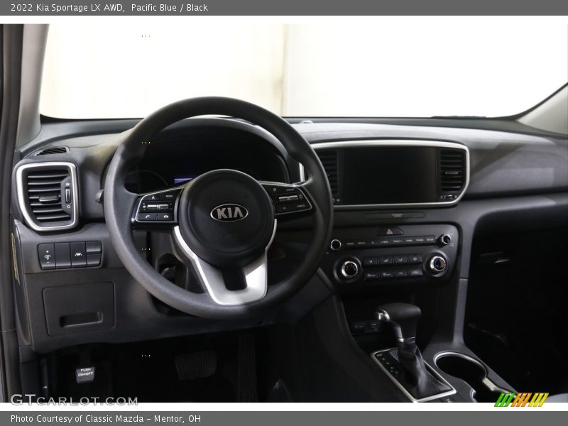 Pacific Blue / Black 2022 Kia Sportage LX AWD