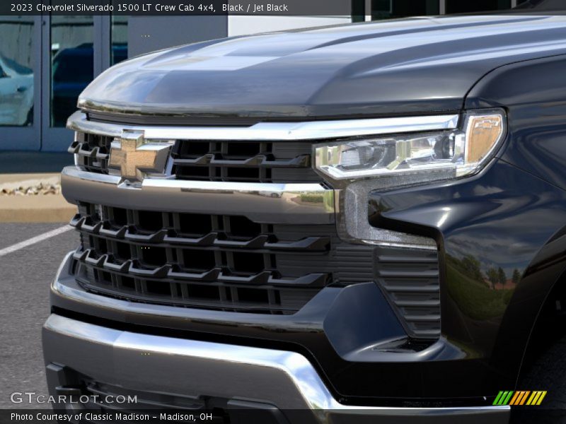 Black / Jet Black 2023 Chevrolet Silverado 1500 LT Crew Cab 4x4