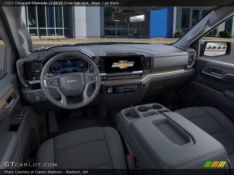Black / Jet Black 2023 Chevrolet Silverado 1500 LT Crew Cab 4x4