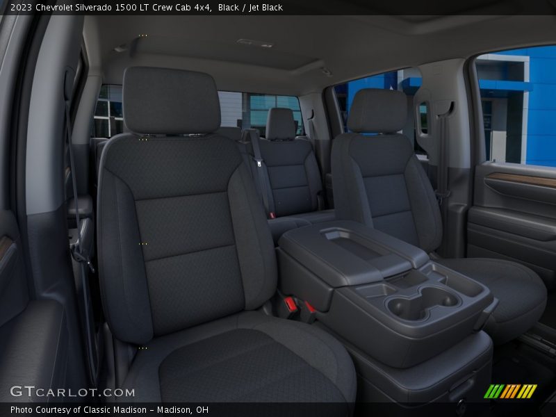 Black / Jet Black 2023 Chevrolet Silverado 1500 LT Crew Cab 4x4