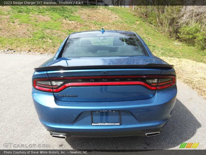 Frostbite / Black 2023 Dodge Charger SXT Blacktop