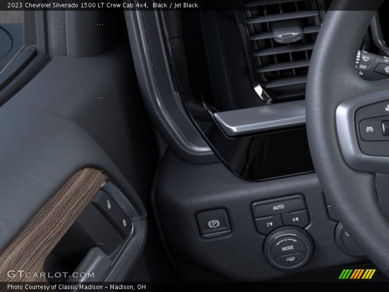 Black / Jet Black 2023 Chevrolet Silverado 1500 LT Crew Cab 4x4