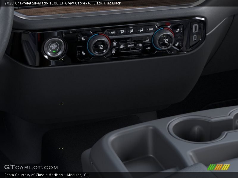 Black / Jet Black 2023 Chevrolet Silverado 1500 LT Crew Cab 4x4