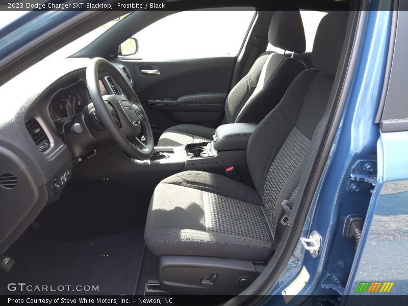 Front Seat of 2023 Charger SXT Blacktop