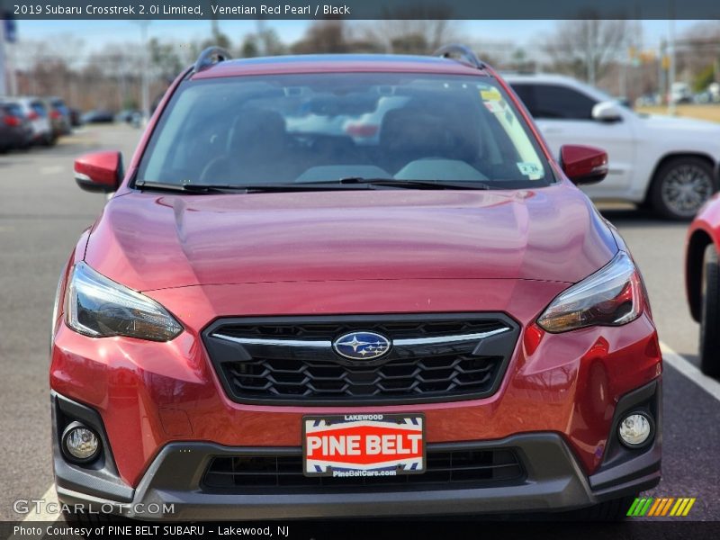 Venetian Red Pearl / Black 2019 Subaru Crosstrek 2.0i Limited